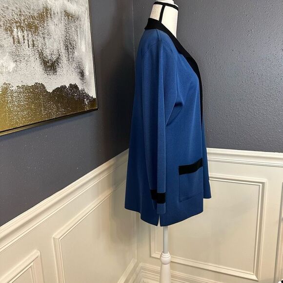 Exclusively Misook Open Front Blazer Jacket - Picture 4 of 8